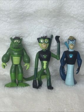 Wild Kratts 2014 Toy Figures Power Nile Martin Kratt Chris Kratt